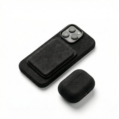 iPhone 16 Pro - Alcantara Case - Deep Black