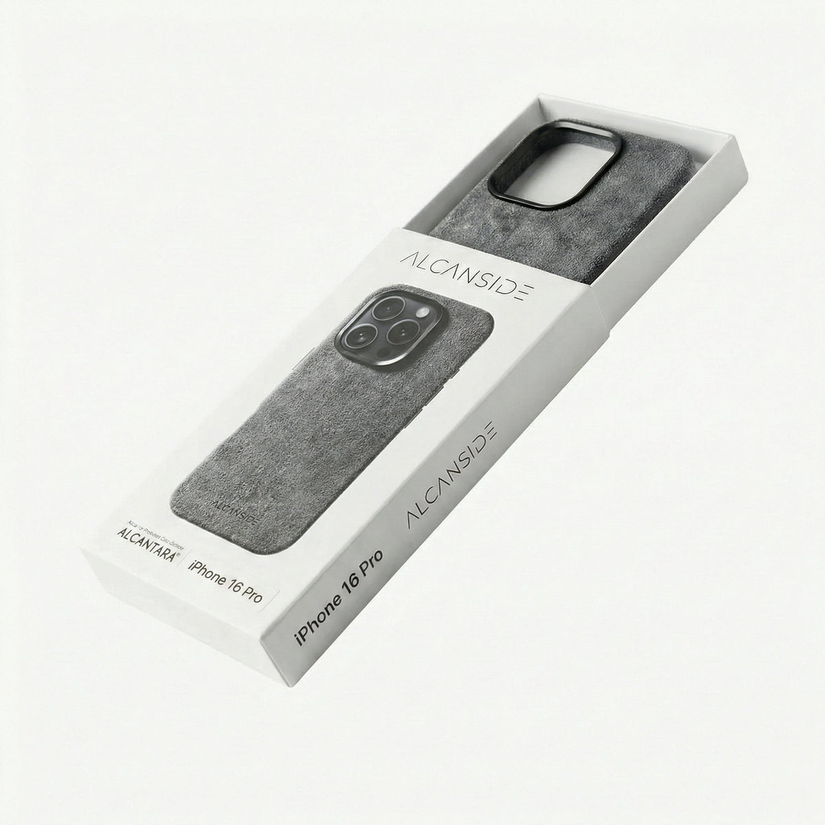 iPhone 16 Pro - Alcantara Case - Nardo Gray