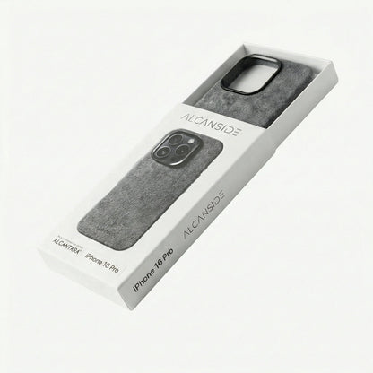 iPhone 16 Pro - Alcantara Case - Nardo Gray