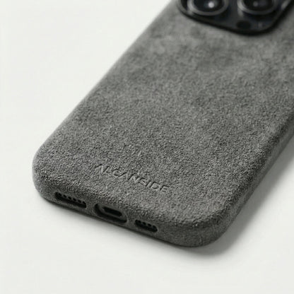 iPhone 16 Pro Max - Alcantara Case - Nardo Gray