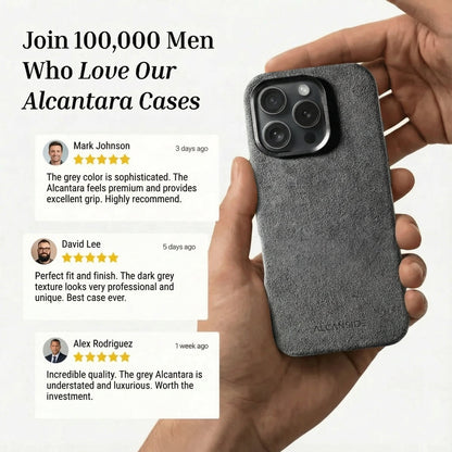 iPhone 16 Pro Max - Alcantara Case - Nardo Gray