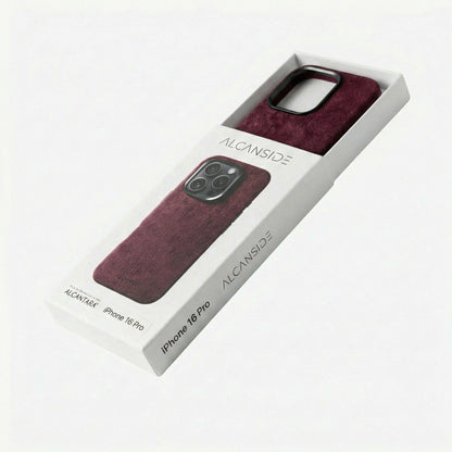 iPhone 16 Pro Max - Alcantara Case - Wine Red