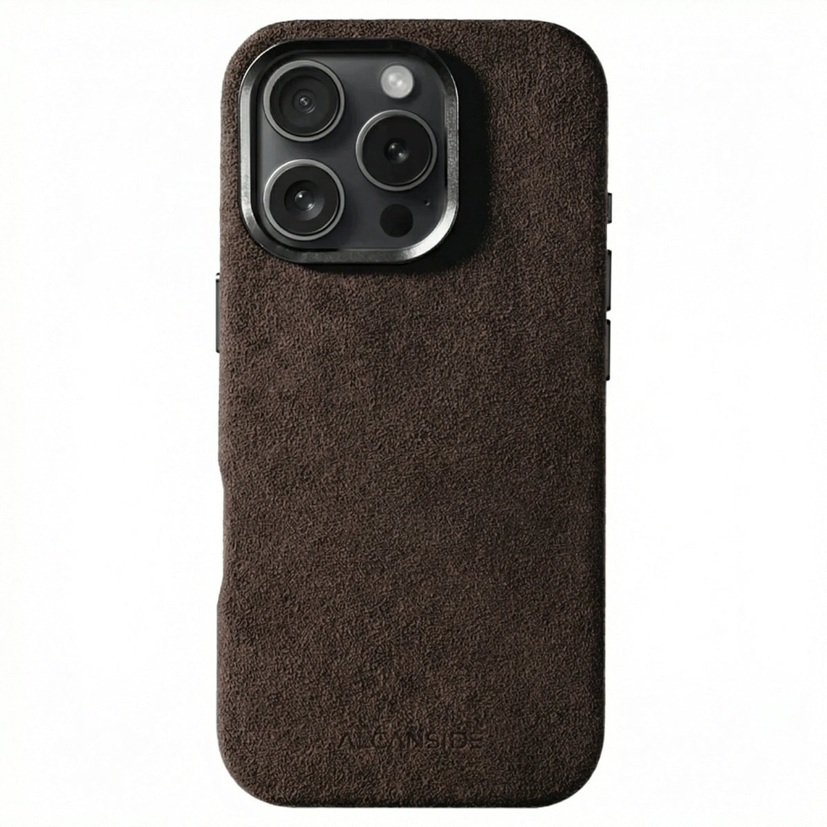 iPhone 16 Pro - Alcantara Case - Chocolate Brown