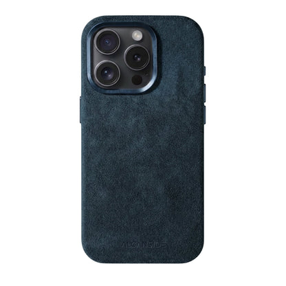 iPhone 16 Pro Max - Alcantara Case - Navy Blue