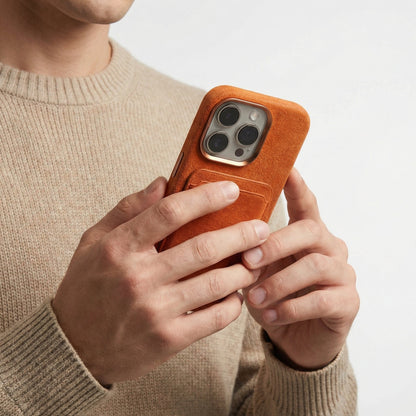 iPhone 16 Pro Max - Alcantara Case - Orange
