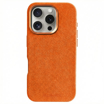 iPhone 16 Pro Max - Alcantara Case - Orange