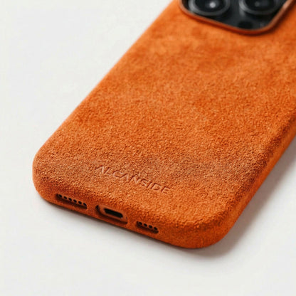 iPhone 16 Pro Max - Alcantara Case - Orange