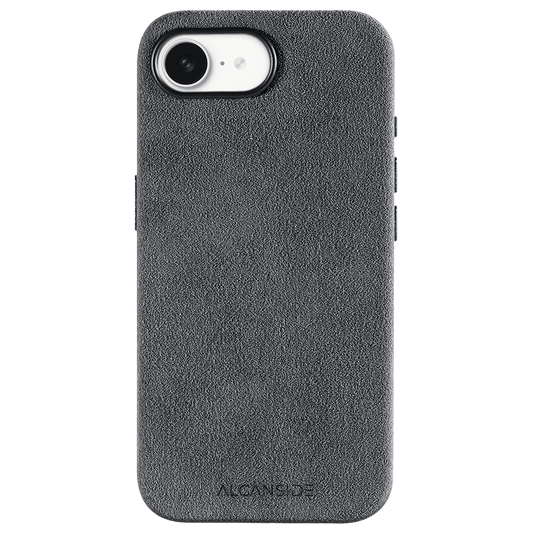iPhone 16e - Alcantara Case - Nardo Gray