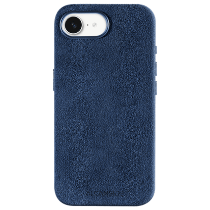 iPhone Alcantara Case - Ocean Blue