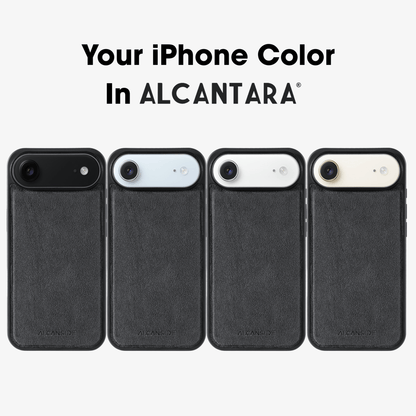 iPhone 17 Air - Alcantara Back Cover - Space Grey