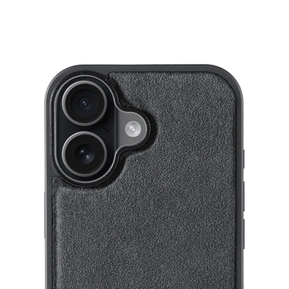 iPhone 17 - Alcantara Back Cover - Space Grey