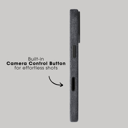 iPhone 17 - Alcantara Case - Space Grey