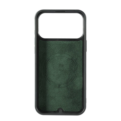 iPhone 17 Pro - Alcantara Back Cover - Midnight Green