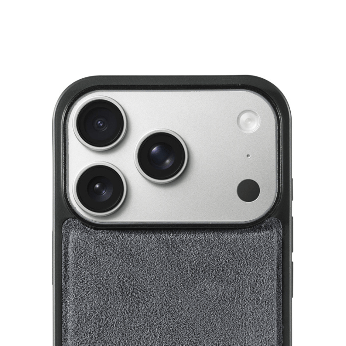 iPhone 17 Pro - Alcantara Back Cover - Nardo Gray