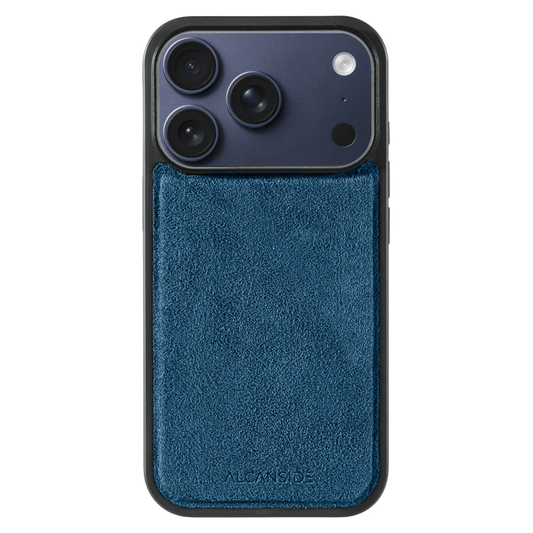 iPhone 17 Pro - Alcantara Back Cover - Ocean Blue