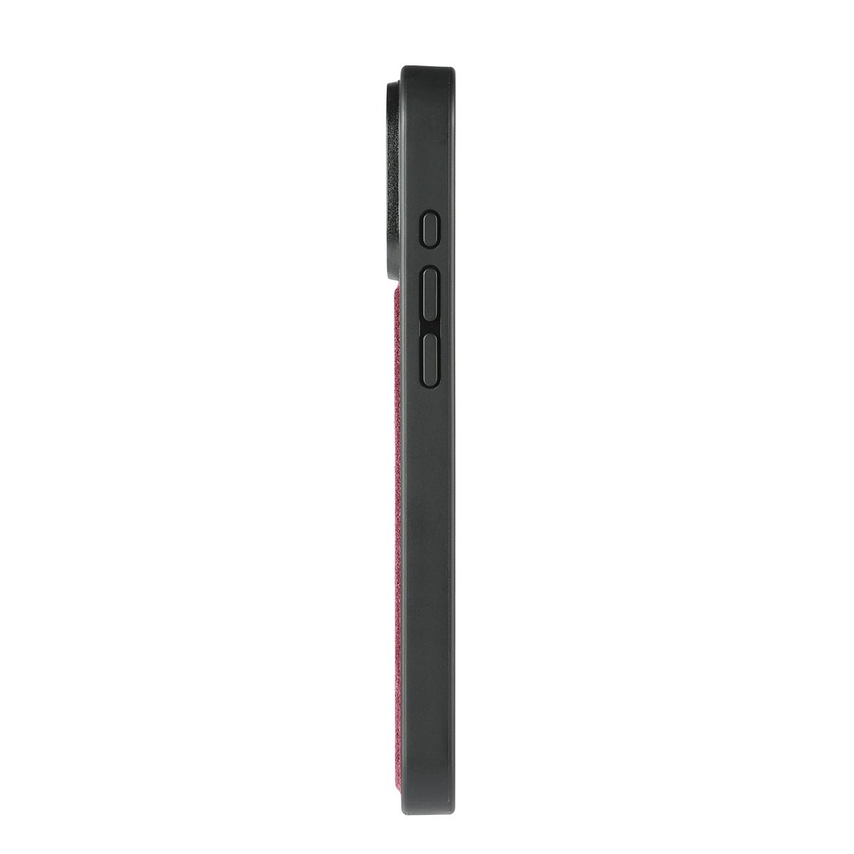 iPhone 17 Pro - Alcantara Back Cover - Wine Red