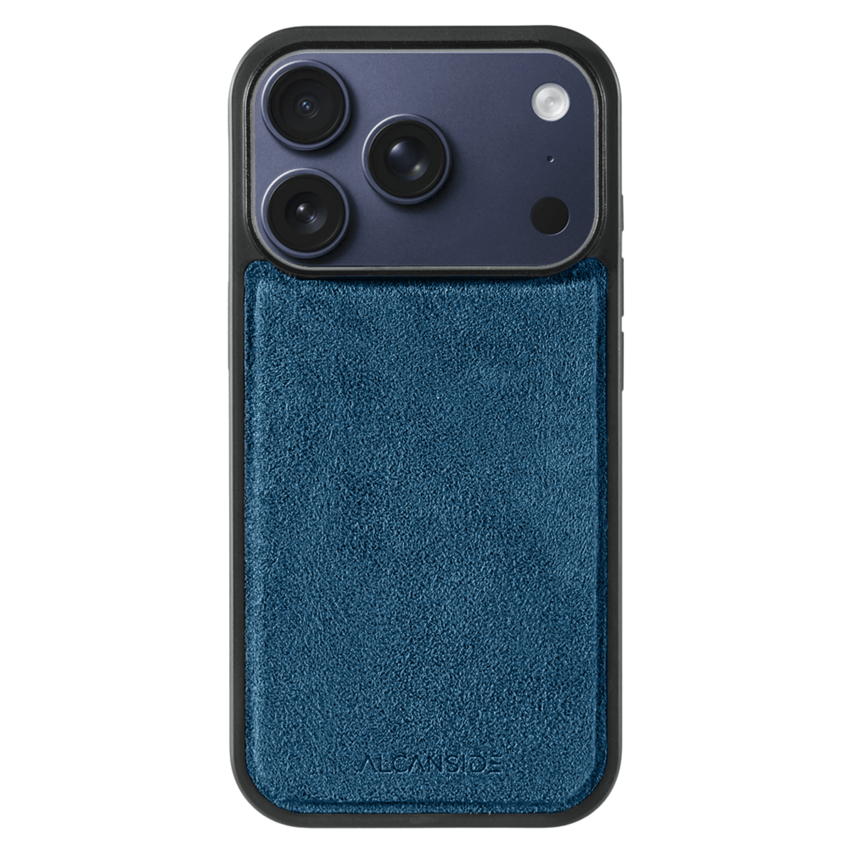 iPhone 17 Pro Max - Alcantara Back Cover - Ocean Blue