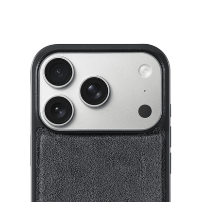 iPhone 17 Pro Max - Alcantara Back Cover - Space Grey