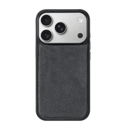 iPhone 17 Pro Max - Alcantara Back Cover - Space Grey