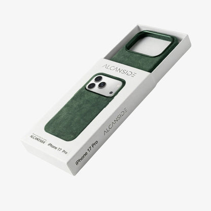 iPhone 17 Pro - Alcantara Case - Midnight Green