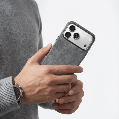 iPhone 17 Pro Max - Alcantara Case - Nardo Gray
