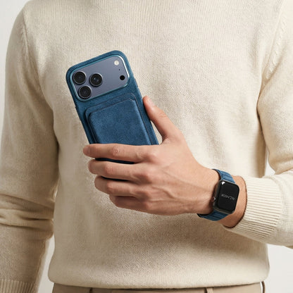 iPhone 17 Pro Max - Alcantara Case - Ocean Blue