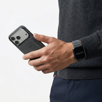 iPhone 17 Pro Max - Alcantara Case - Space Grey