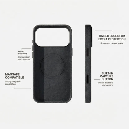 iPhone 18 Pro - Alcantara Case - Space Grey