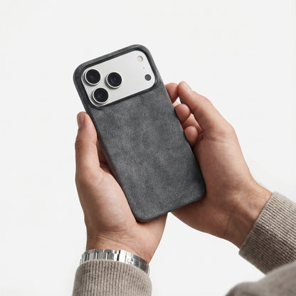 iPhone 17 Pro Max - Alcantara Case - Space Grey