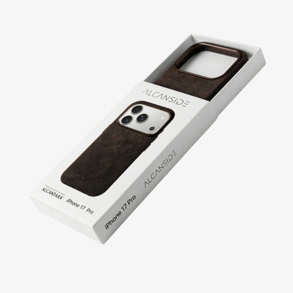 iPhone 17 Pro Max - Alcantara Case - Chocolate Brown