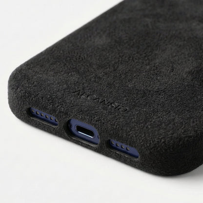 iPhone 18 Pro Max - Alcantara Case - Deep Black