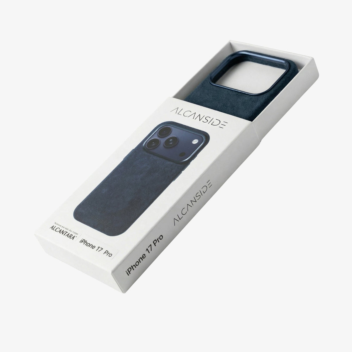 iPhone 17 Pro Max - Alcantara Case - Navy Blue