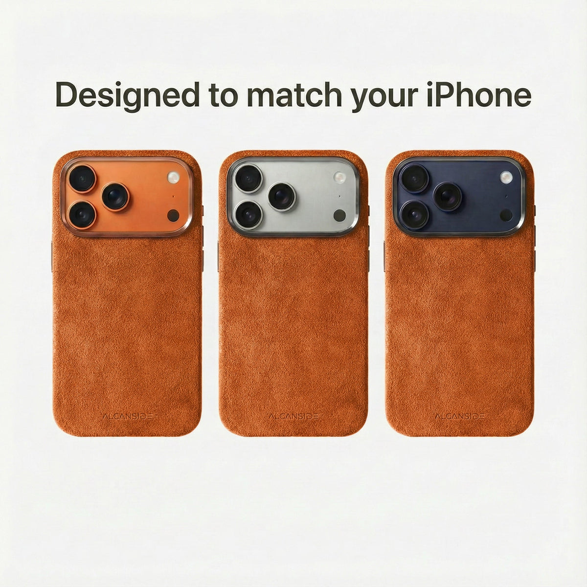 iPhone 17 Pro Max - Alcantara Case - Orange