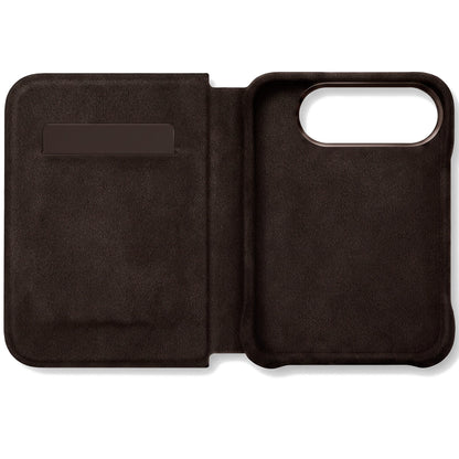 iPhone Duo - Alcantara Case - Chocolate Brown