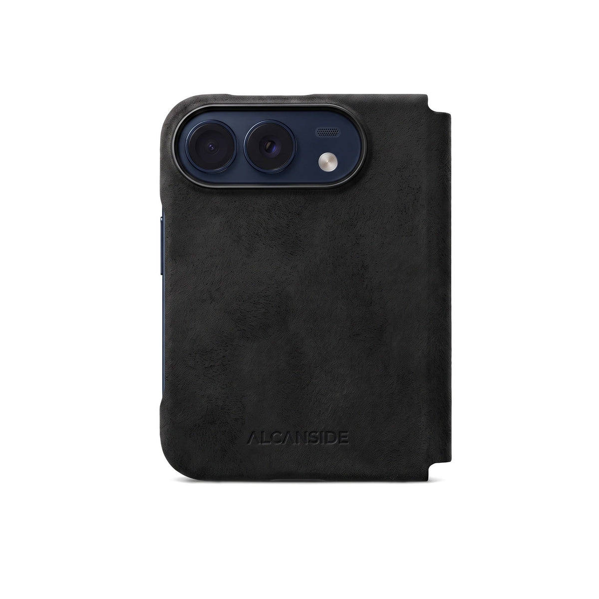 iPhone Duo - Alcantara Case - Deep Black