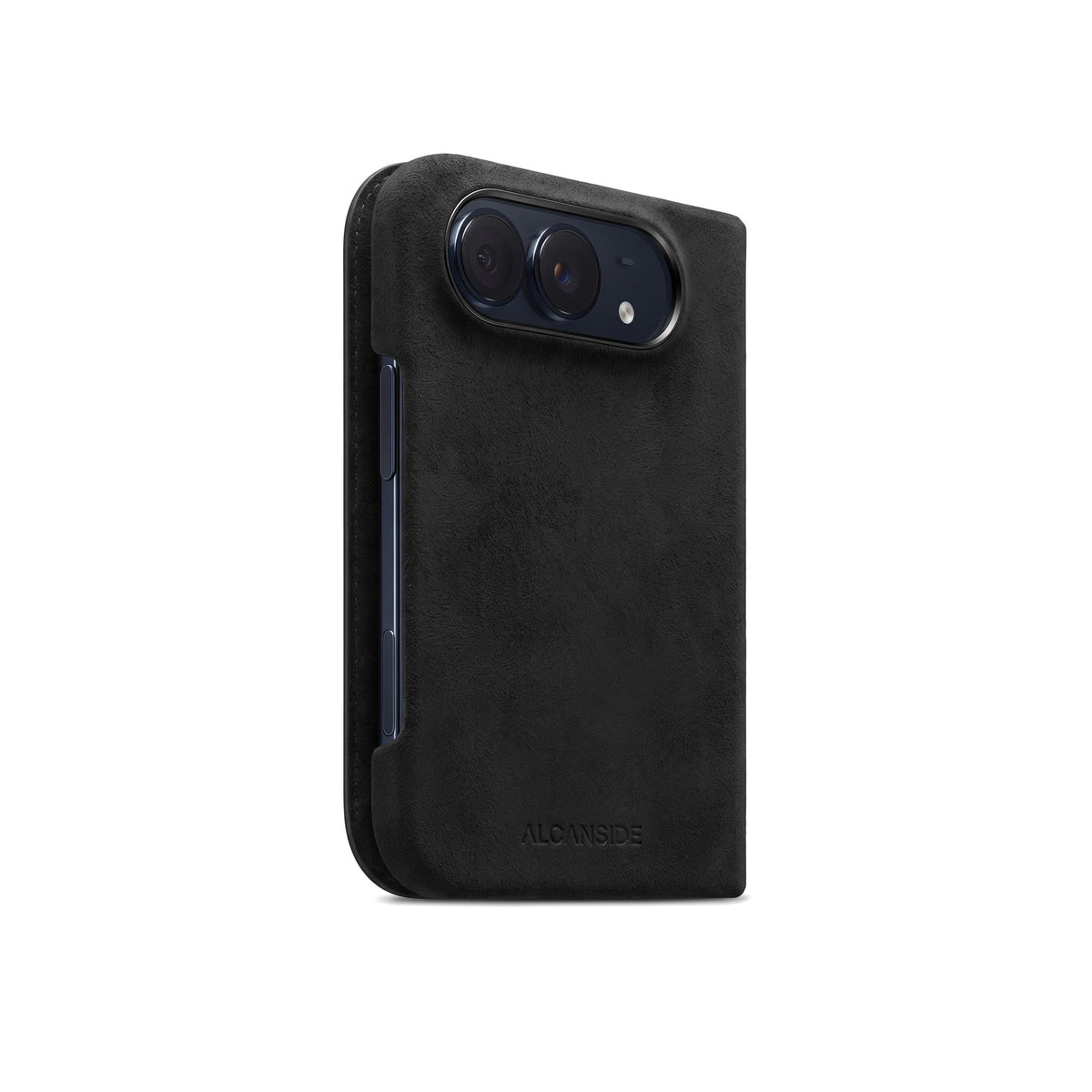 iPhone Duo - Alcantara Case - Deep Black