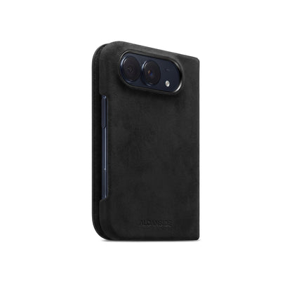 iPhone Duo - Alcantara Case - Deep Black