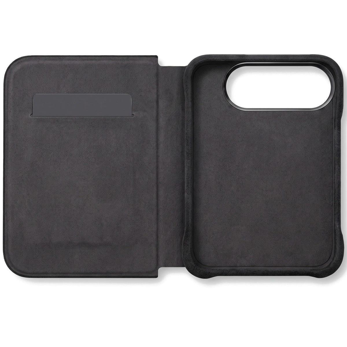 iPhone Duo - Alcantara Case - Deep Black