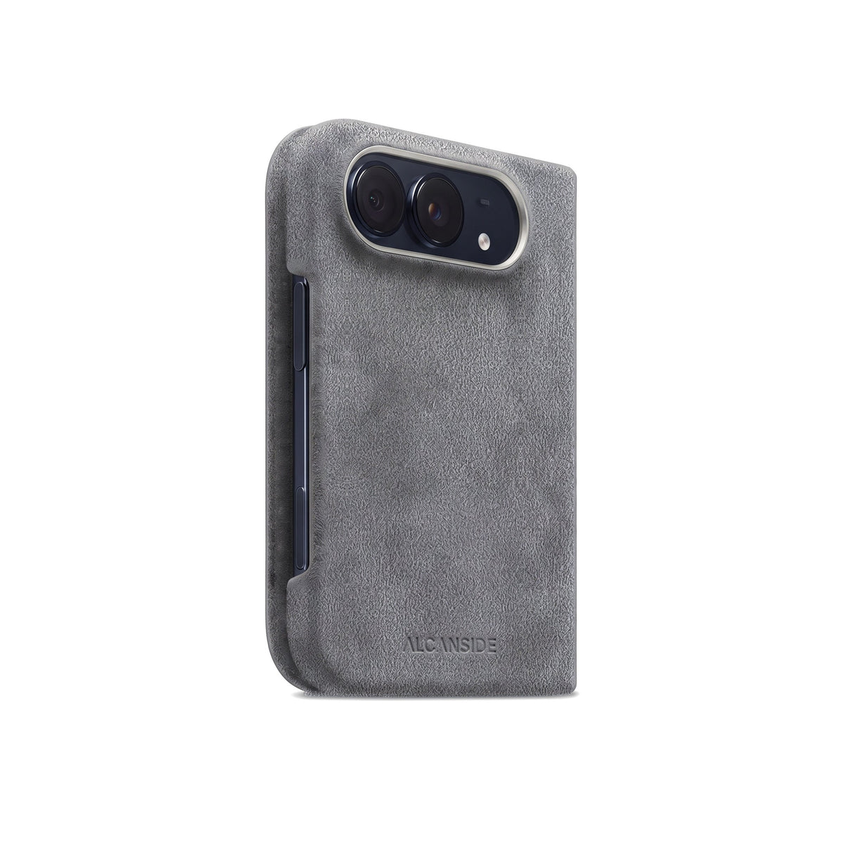 iPhone Duo - Alcantara Case - Nardo Gray