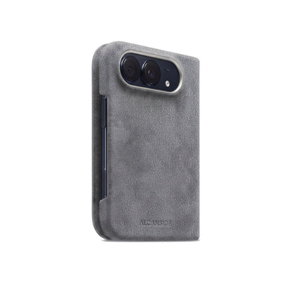 iPhone Duo - Alcantara Case - Nardo Gray