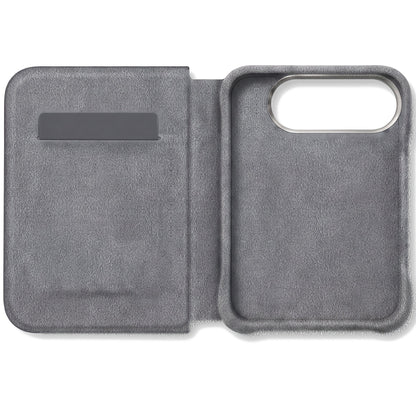 iPhone Duo - Alcantara Case - Nardo Gray