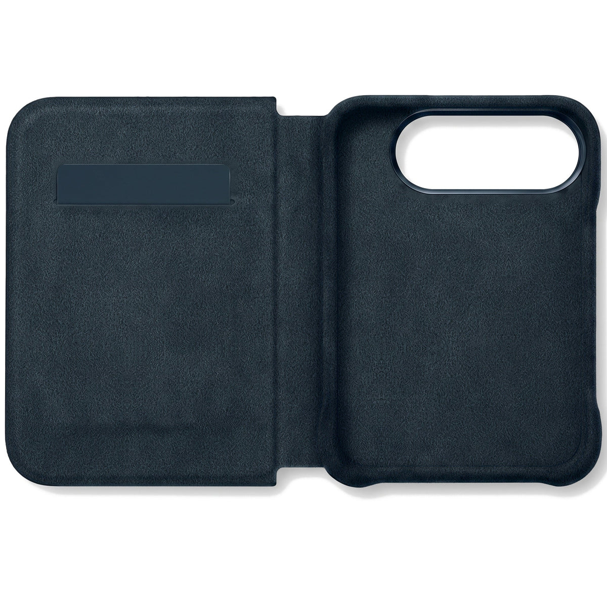 iPhone Duo - Alcantara Case - Navy Blue