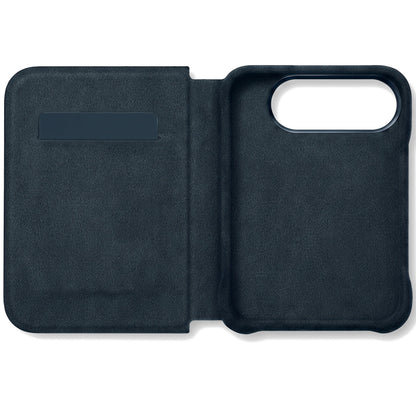 iPhone Duo - Alcantara Case - Navy Blue