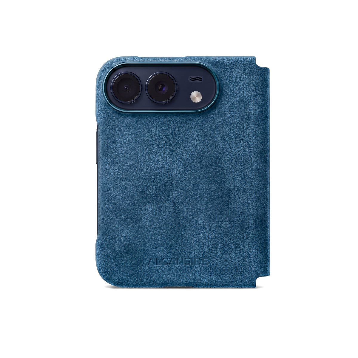 iPhone Duo - Alcantara Case - Ocean Blue