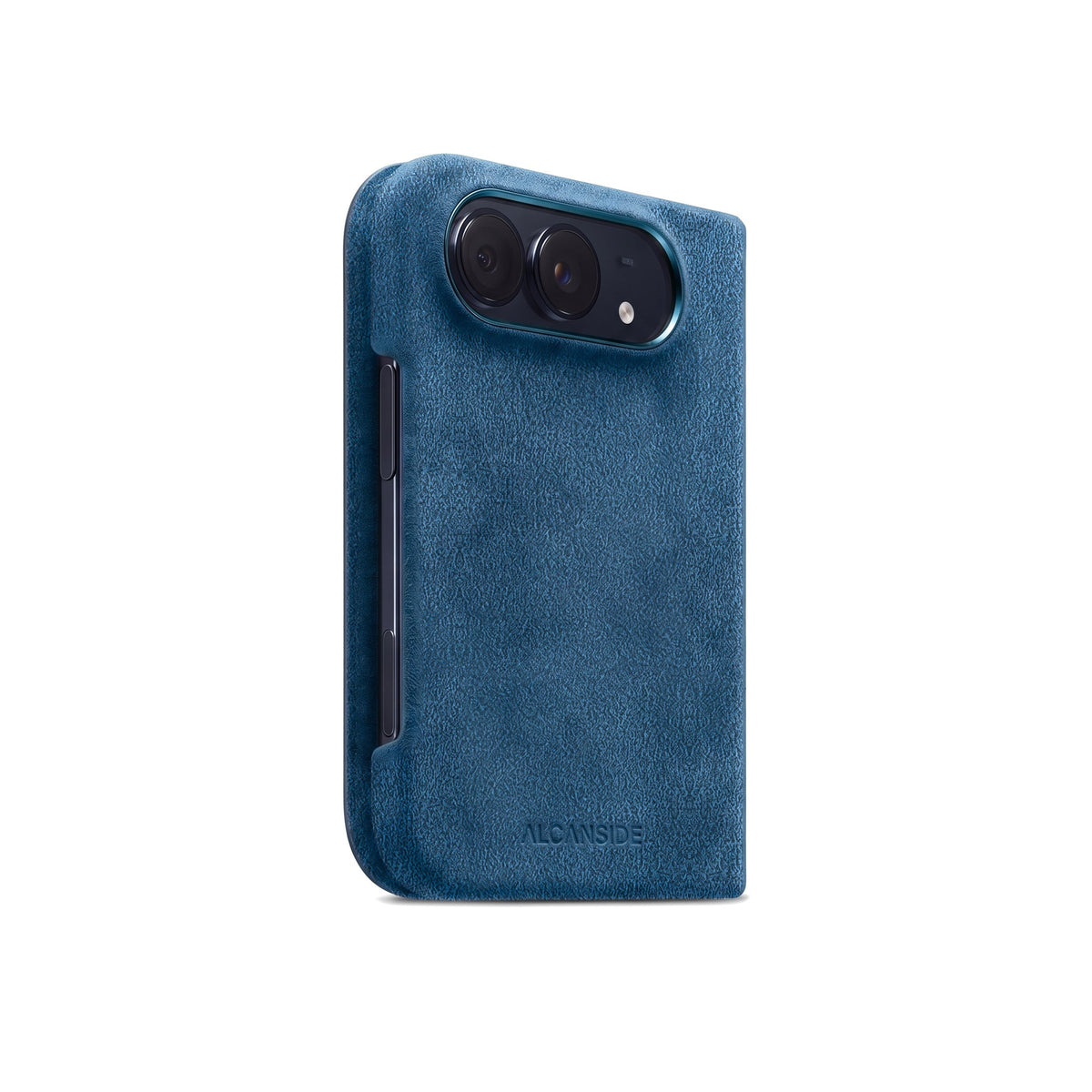 iPhone Duo - Alcantara Case - Ocean Blue