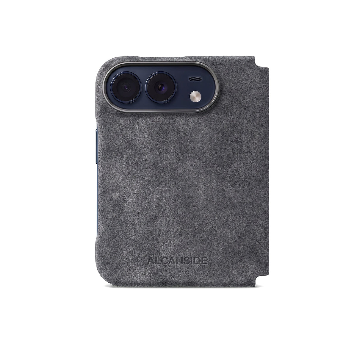 iPhone Duo - Alcantara Case - Space Grey