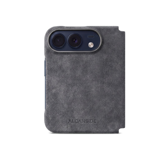 iPhone Duo - Alcantara Case - Space Grey