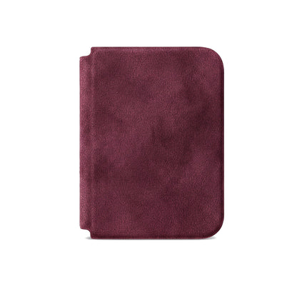 iPhone Duo - Alcantara Case - Wine Red