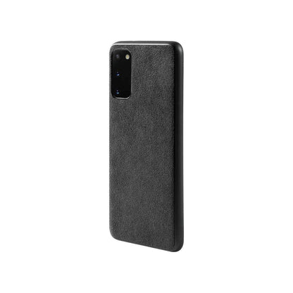 Samsung Galaxy S20 - Alcantara Back Cover - Space Grey