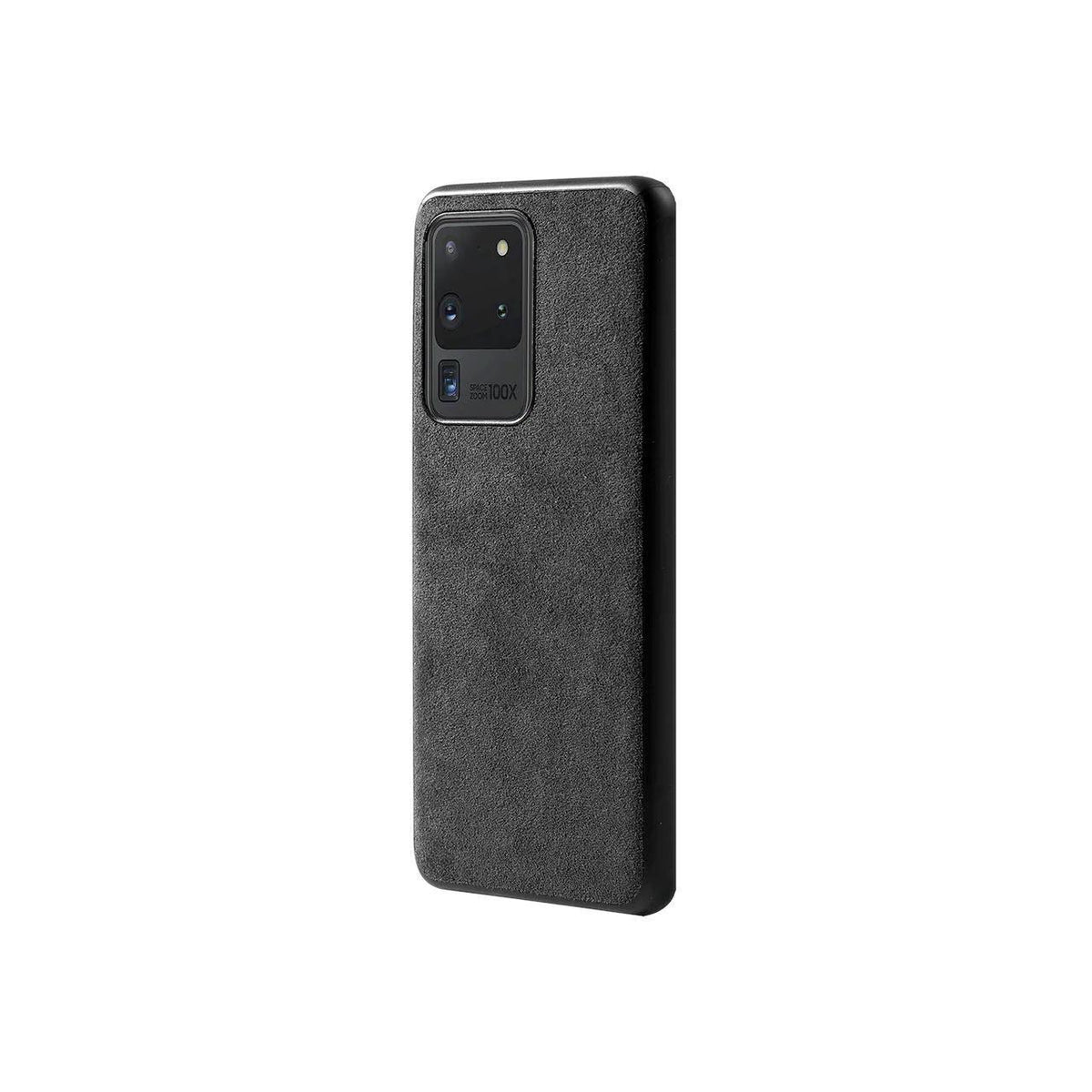Samsung Galaxy S20 Ultra - Alcantara Back Cover - Space Grey
